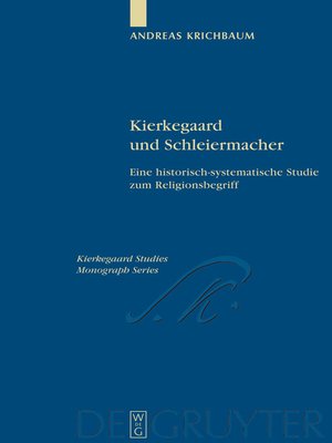 cover image of Kierkegaard und Schleiermacher